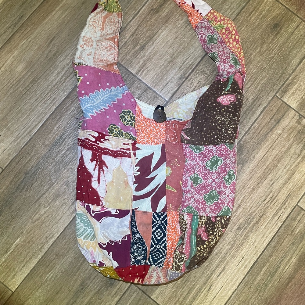 Patchwork Shoulder Bag - Multicolor - image 2